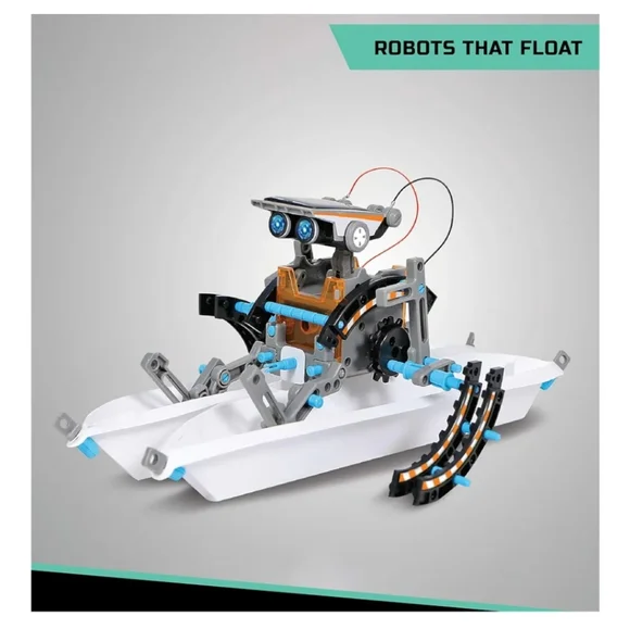 Discovery Kids #MINDBLOWN Solar Robot 12-in-1 Kit, 190-Piece STEM Creation Kit - Picture 5 of 10